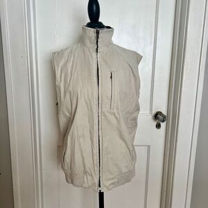 Men's Izod Cream vest